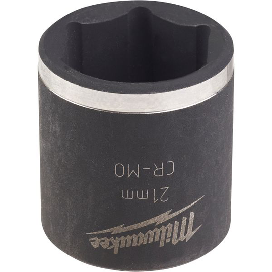 Milwaukee Shockwave Impact Duty Voimahylsy 3/8" kiinnitys, lyhyt 21 mm