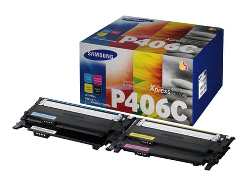Hp Samsung Värikasetti Kit Value Pack (bk/c/m/y) Clt-p406c