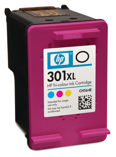 Hp Muste Väri No.301xl - Dj 1000