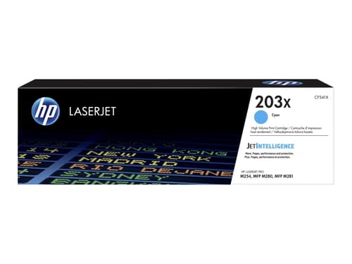 Hp Värikasetti Syaani 203x 2.5k - Cf541x