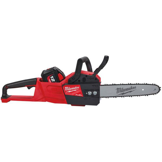 Milwaukee M18 FCHSC-121 Ketjusaha sis. akun ja laturin