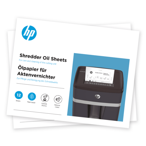 Hp Öljyarkki Asiakirjasilppuriin 12 Kpl