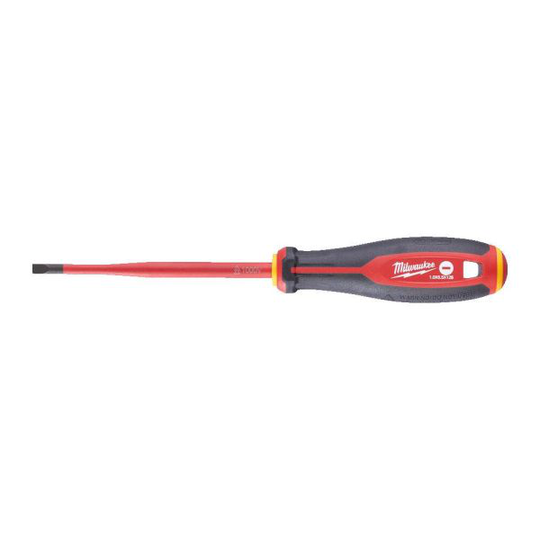Milwaukee Tri-Lobe VDE Ruuvimeisseli kolmisivuinen pyörimistä estävä kahva SL 1,0 x 5,5 x 125 mm