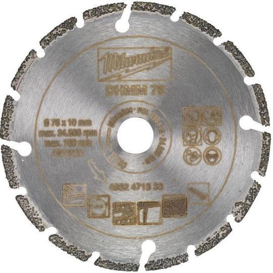 Milwaukee DHHM 76 Timanttikatkaisulaikka Ø 76 mm