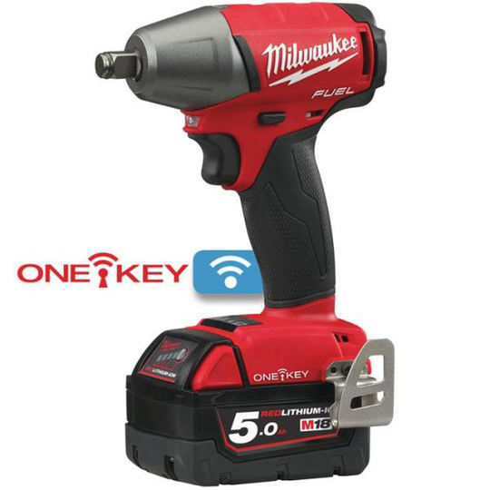 Milwaukee M18 ONEIWF12-502X Mutterinväännin sis. akun ja laturin
