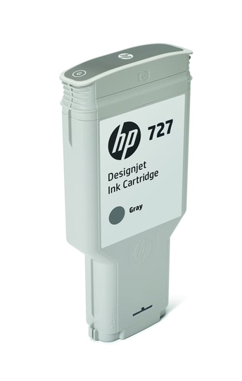Hp Muste Harmaa 727 300ml - Dj 1530