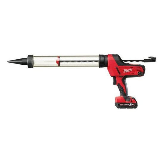 Milwaukee C18 PCG/600T-201B Massapuristin sis. akun ja laturin