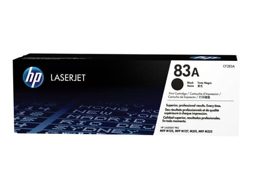 Hp Värikasetti Musta 83a 1.5k - Cf283a