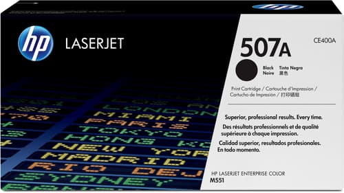 Hp Värikasetti Musta 507a 5.5k - Ce400a
