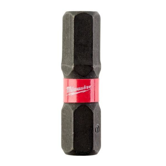 Milwaukee SHOCKWAVE Impact Duty HEX Ruuvikärjet 2 kpl:n pakkaus 6x25 mm.