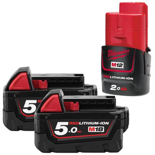 Milwaukee M18 B5 18V Litiumioniakku 2 kpl:n pakkaus