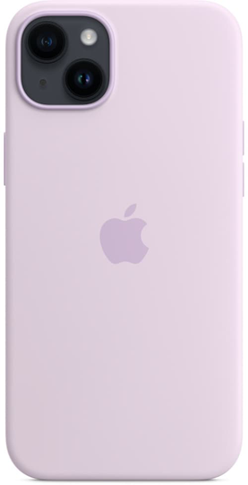 Apple Silicone Case With Magsafe Iphone 14 Plus Lila