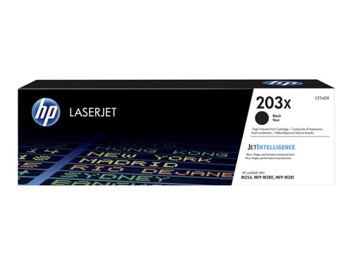 Hp Värikasetti Musta 203x 3.2k - Cf540x