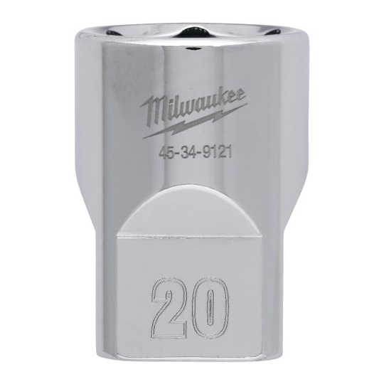 Milwaukee 4932480018 Hylsy 1/2", lyhyt 20 mm