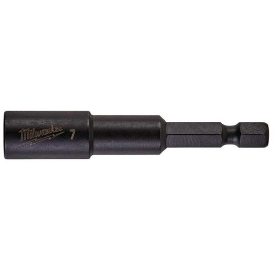 Milwaukee SHOCKWAVE Kuusiohylsy 1/4" kiinnitys 7x65 mm.