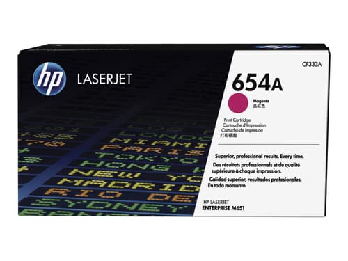 Hp Värikasetti Magenta 654a 15k - Cf333a