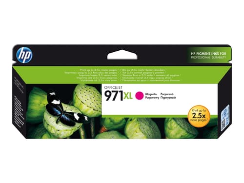 Hp Muste Magenta No.971xl 6,6k - Officejet Pro X451/x551/x476 X576