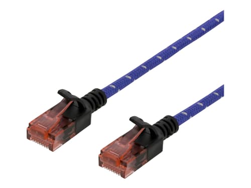 Deltaco Kytkentäkaapeli Rj-45 Rj-45 Cat 6a 2m Sininen