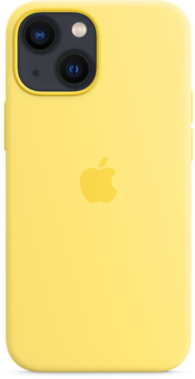 Apple Silicone Case With Magsafe Iphone 13 Mini Lemon Zest