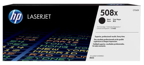 Hp Värikasetti Musta 508x 12.5k - Cf360x