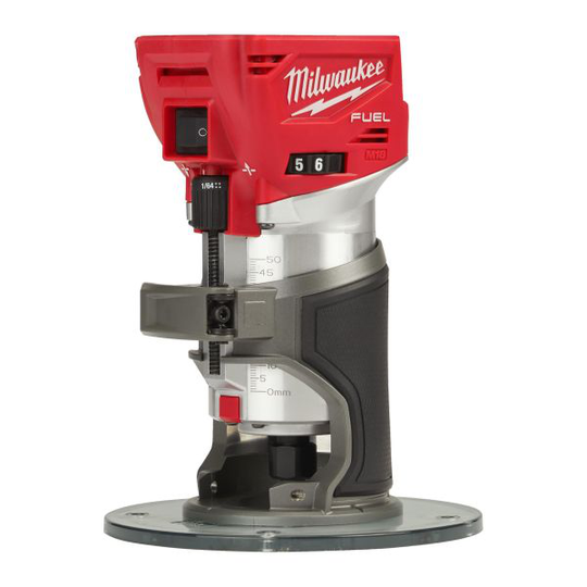 Milwaukee M18 FTR8-0X Käsiyläjyrsin ei sis. akkua ja laturia