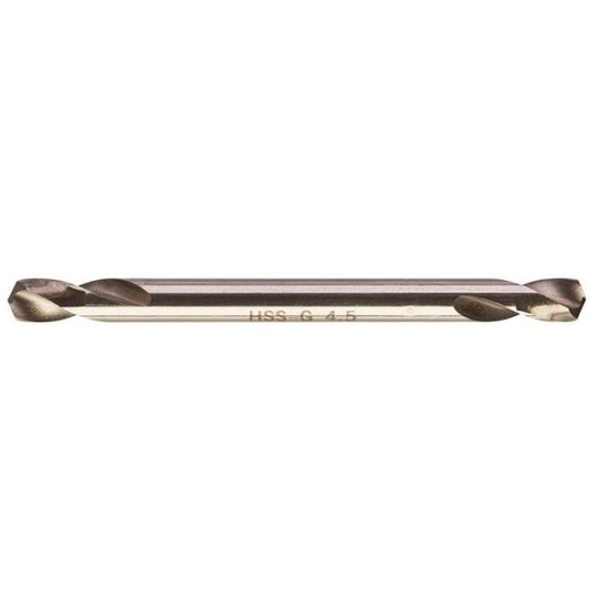 Milwaukee HSS G Metalliporanterä kaksipäinen, 10 kpl:n pakkaus 4,5 mm