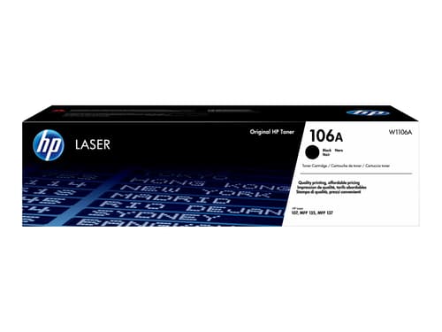 Hp Värikasetti Musta 106a 1k