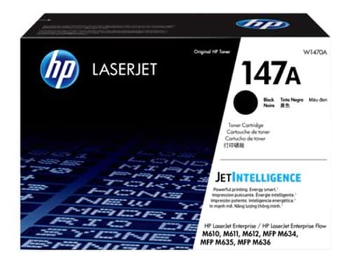 Hp Värikasetti Musta 147a 10.5k - Mfp M634/m635/m636