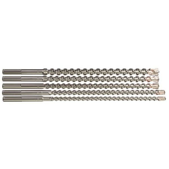 Milwaukee 4932352800 Vasaraporanteräsarja SDS-Max, 4-särmäinen, 5 osaa
