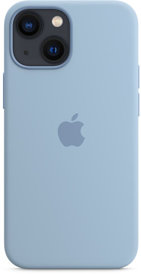 Apple Silicone Case With Magsafe Iphone 13 Mini Blue Fog