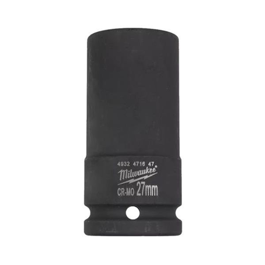 Milwaukee 4932471647 SHOCKWAVE Voimahylsy 3/4", pitkä 27 mm