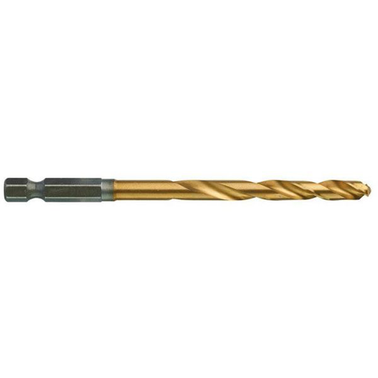 Milwaukee SHOCKWAVE Red Hex HSS-G TIN Metalliporanterä 1 kpl:n pakkaus 6 mm