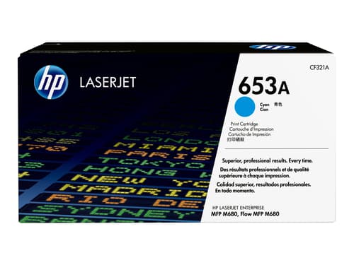 Hp Värikasetti Syaani 653a 16.5k - Cf321a