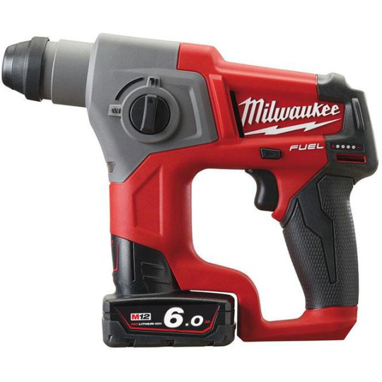 Milwaukee M12 CH-602X Poravasara sis. akun ja laturin