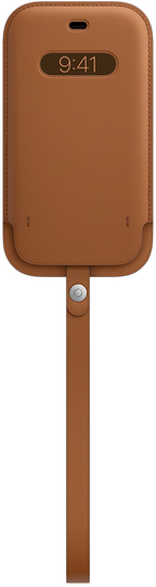 Apple Sleeve With Magsafe Iphone 12 Mini Saddle Brown