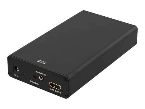 Deltaco Scart-hdmi1 Musta