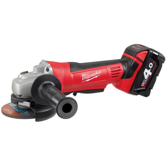 Milwaukee HD18 AG-125-402C Kulmahiomakone Ø 125 mm, sis. akun ja laturin