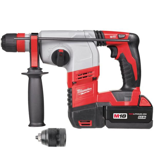Milwaukee HD18 HX-402C Poravasara sis. akun ja laturin