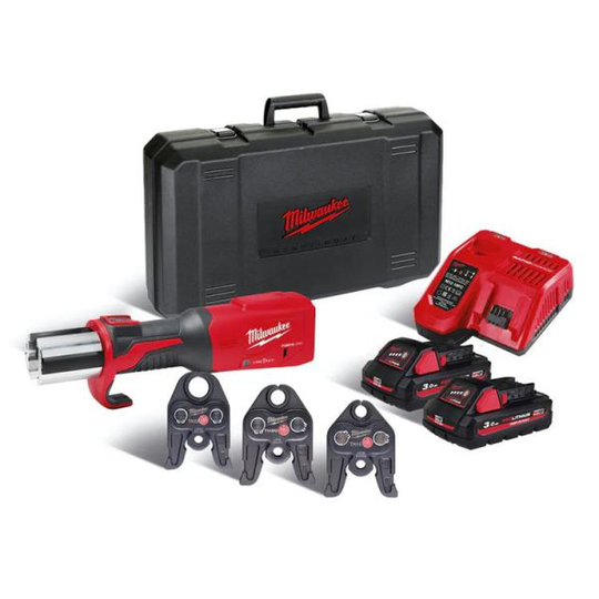 Milwaukee M18 ONEBLHPT-302C TH-SET Puristustyökalu sis. TH-leuat, akun ja laturin