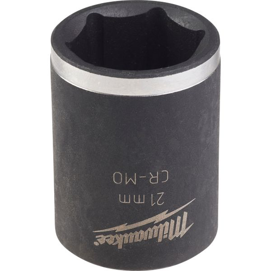Milwaukee Shockwave Impact Duty Voimahylsy 1/2" kiinnitys, lyhyt 21 mm