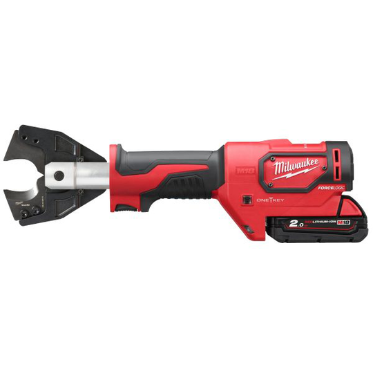 Milwaukee M18 ONE HCC-201C CU/AL-SET Kaapelisakset sis. akun ja laturin