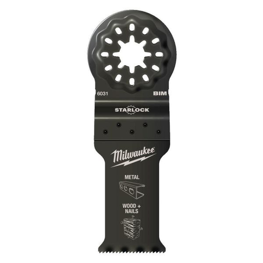 Milwaukee SL BIM WM28X47 Upposahanterä 28 x 47 mm, Starlock 1 pakkaus