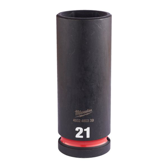 Milwaukee Shockwave Impact Duty Voimahylsy 1/2" nelikulma, pitkä 21 mm