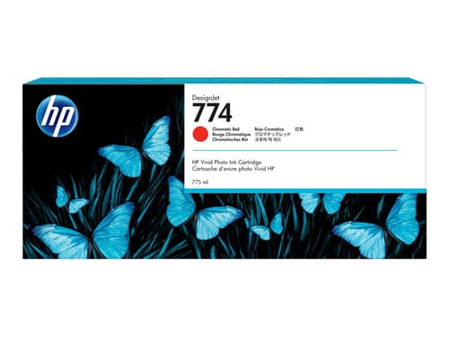 Hp Muste Chromatic Punainen 774 - Dj Z6810