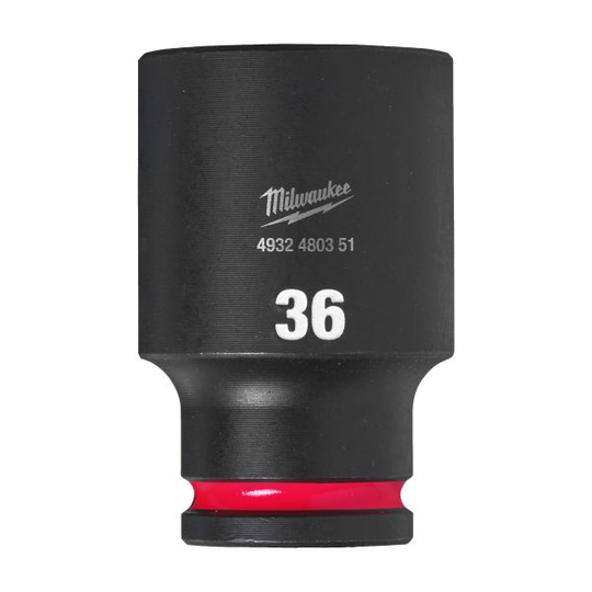 Milwaukee Shockwave Impact Duty Voimahylsy 1/2" nelikulma, pitkä 36 mm