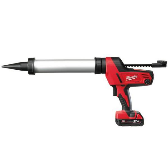 Milwaukee C18 PCG/400T-201B Massapuristin sis. akun ja laturin