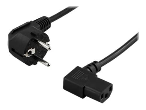 Deltaco Del-109b 0.5m Power Cee 7/7 Uros Power Iec 60320 C13