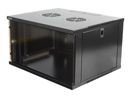 Deltaco Seinäkaappi 19" 6u