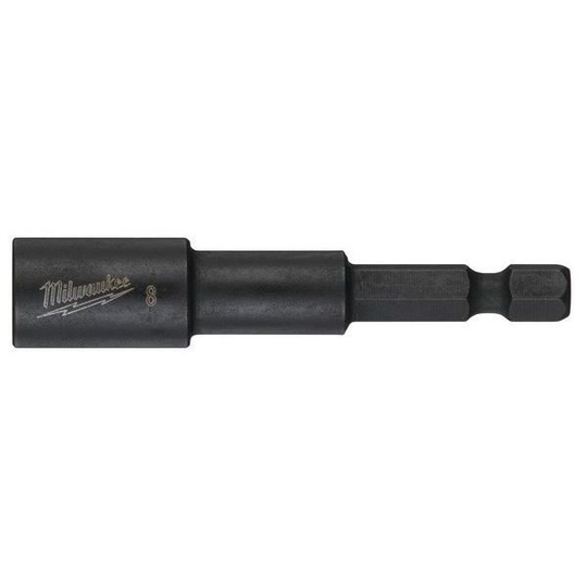 Milwaukee SHOCKWAVE Kuusiohylsy 1/4" kiinnitys 8x65 mm.