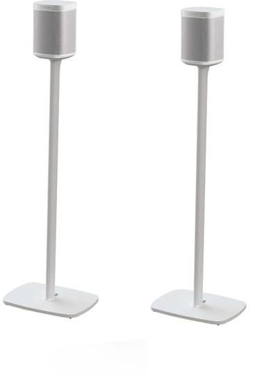 Flexson Floor Stand For Sonos One/one Sl/play:1 2p White